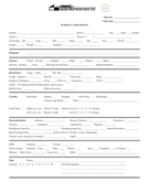 nursing assessment mien